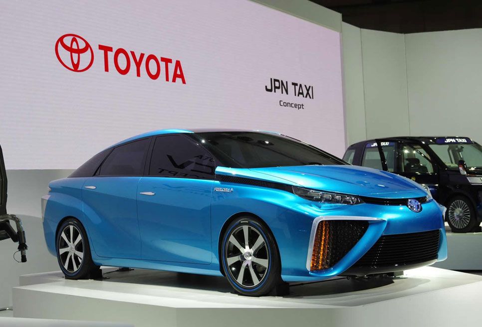 Toyota FCV, hidrógeno y electricidad