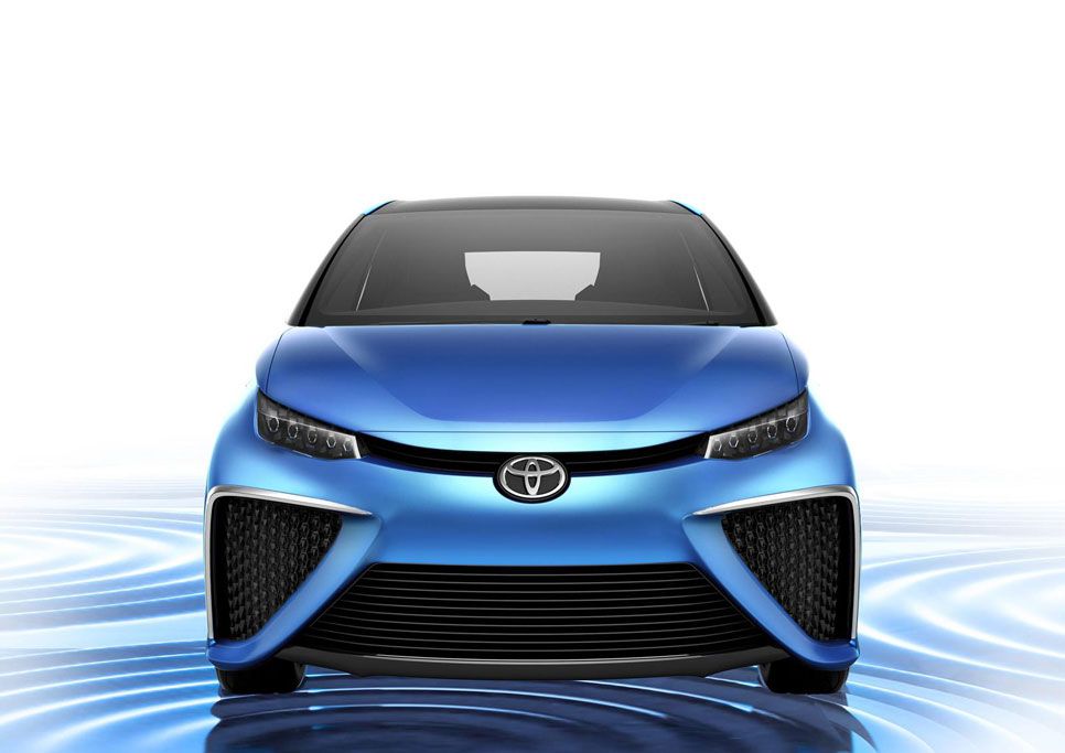 Toyota FCV, hidrógeno y electricidad