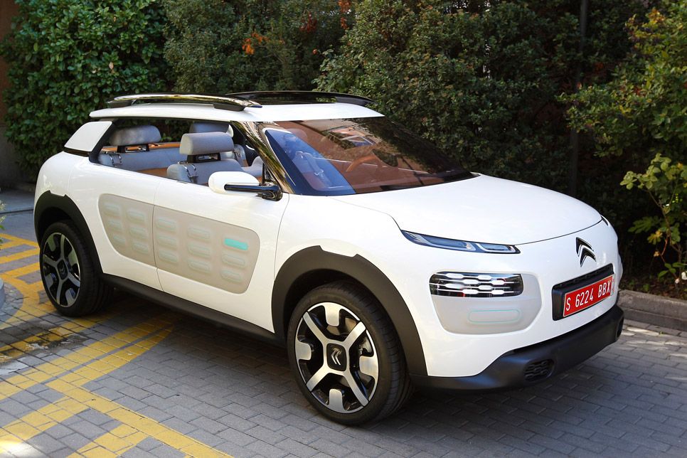 El Citroën Cactus se pasea por Madrid