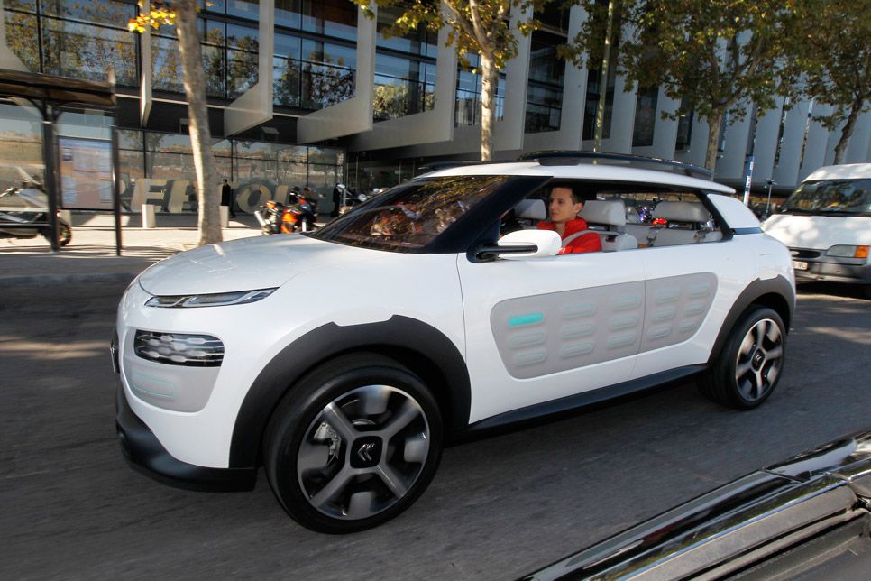 El Citroën Cactus se pasea por Madrid