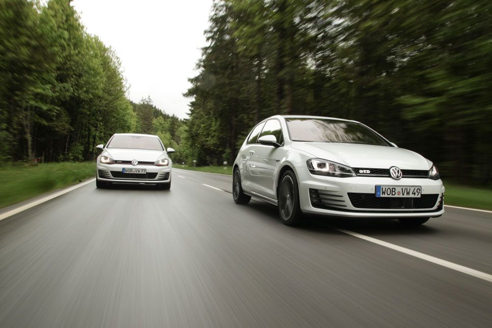 Comparativa: VW Golf GTi vs GTD
