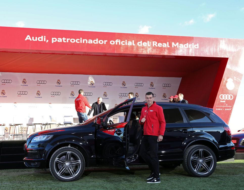 Audi entrega los coches al Real Madrid: todas las fotos