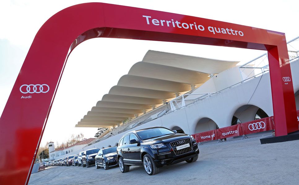 Audi entrega los coches al Real Madrid: todas las fotos