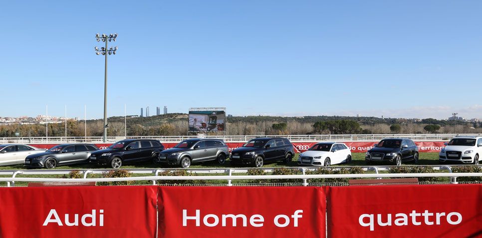 Audi entrega los coches al Real Madrid: todas las fotos