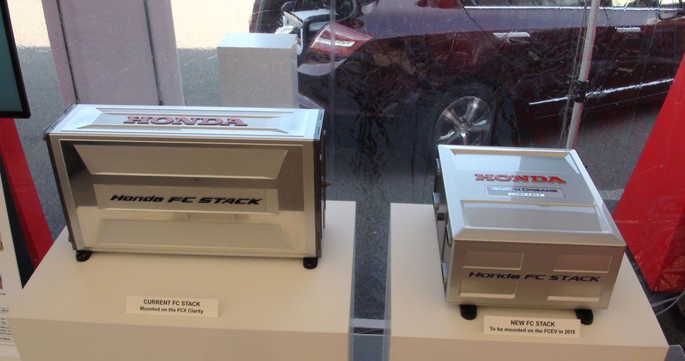 Tercera generación de pila de combustible Honda