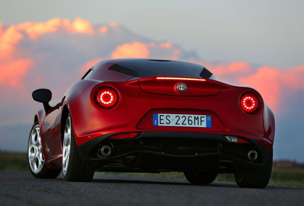 Alfa Romeo 4C fotos