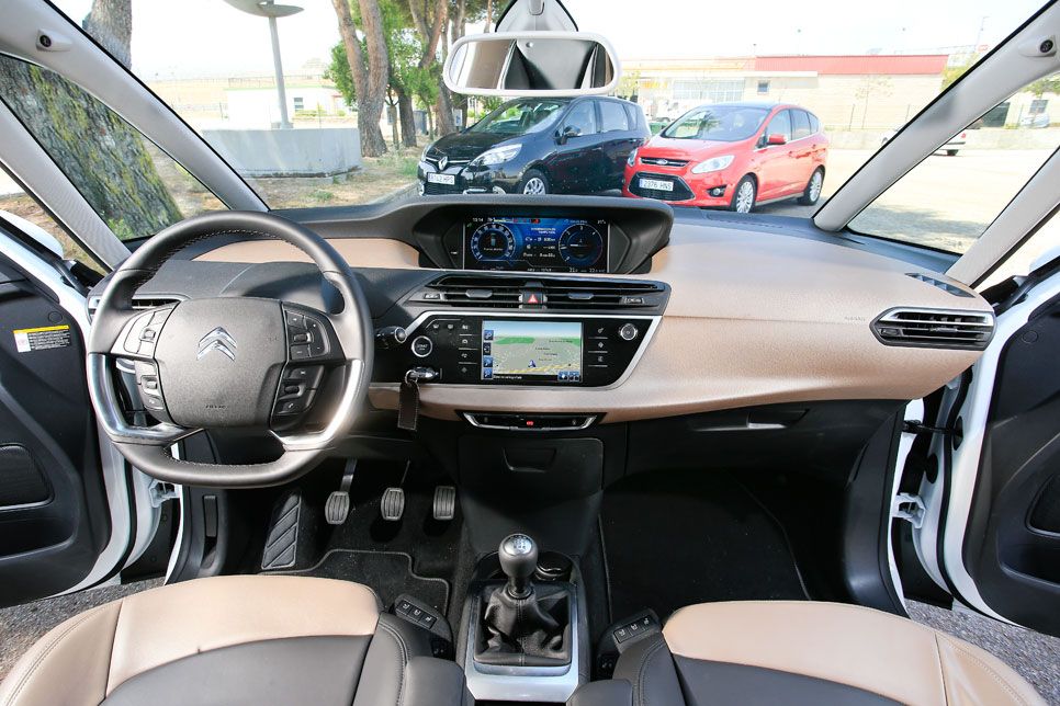 Citroën C4 Picasso vs Ford C-Max y Renault Scénic