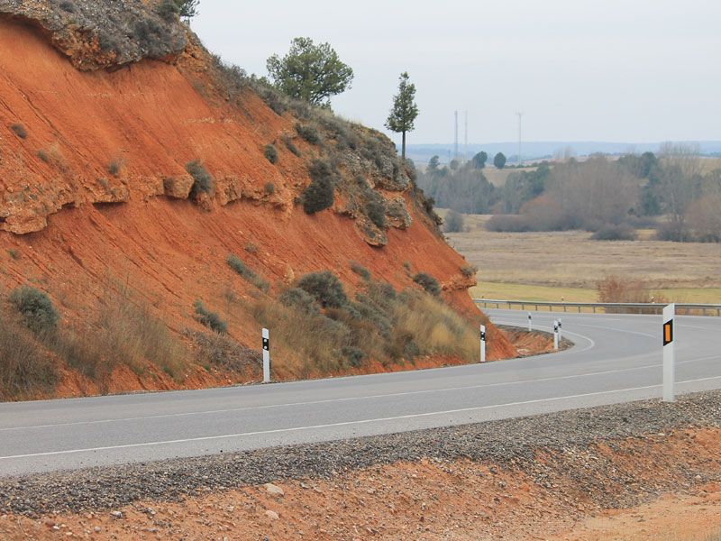 La N-122, en Soria, la carretera más peligrosa de España