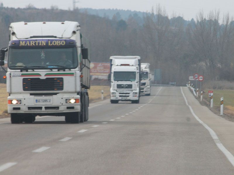 La N-122, en Soria, la carretera más peligrosa de España