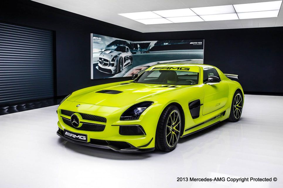 Mercedes SLS AMG Black Series hecho a medida