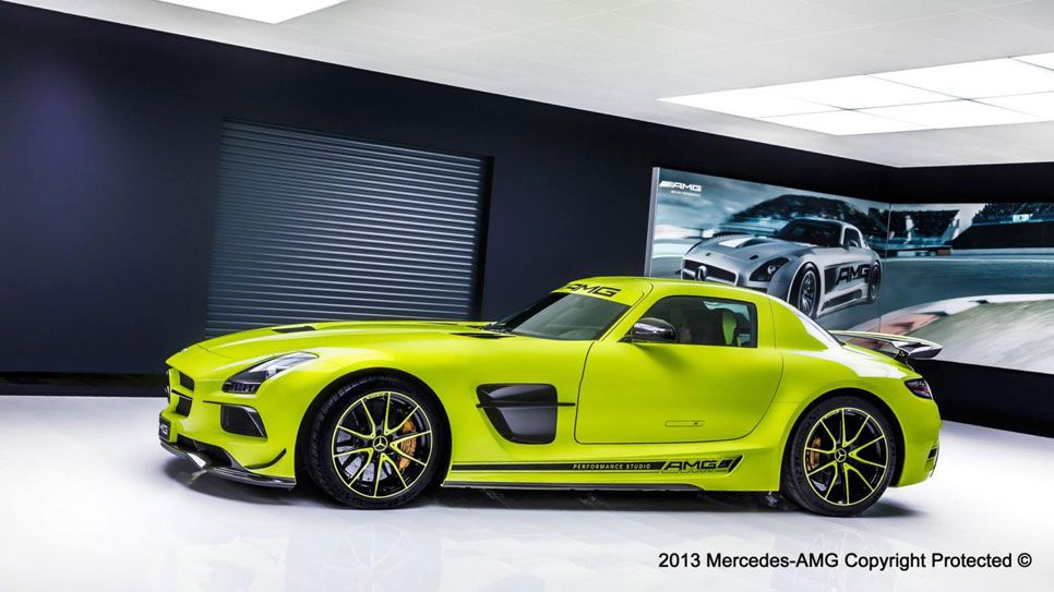 Mercedes SLS AMG Black Series hecho a medida