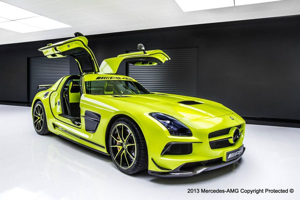 Mercedes SLS AMG Black Series hecho a medida