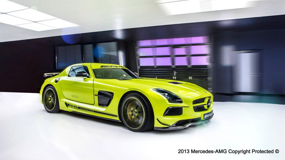Mercedes SLS AMG Black Series hecho a medida