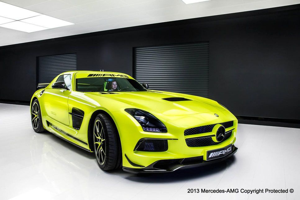 Mercedes SLS AMG Black Series hecho a medida