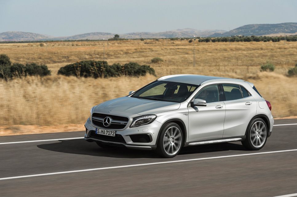 Mercedes GLA 45 AMG, SUV a 360 CV
