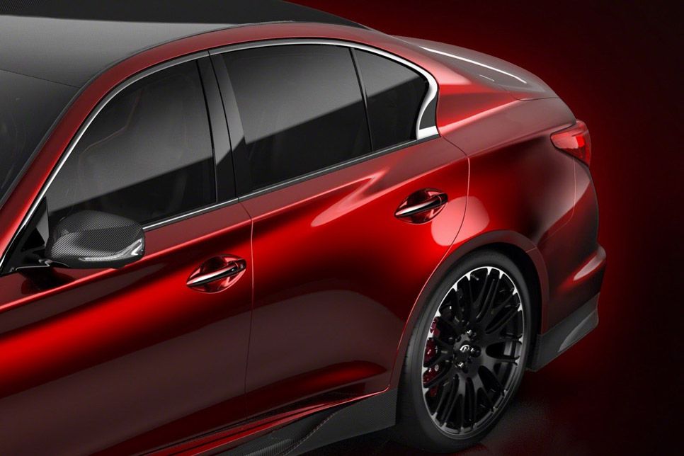 Infiniti Q50 Eau Rouge Performance Concept