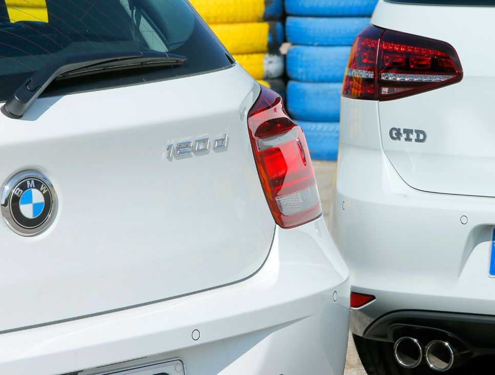 Comparativa: BMW 120d vs Volkswagen Golf GTD