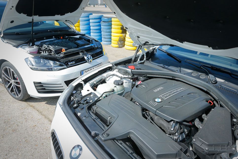 Comparativa: BMW 120d vs Volkswagen Golf GTD
