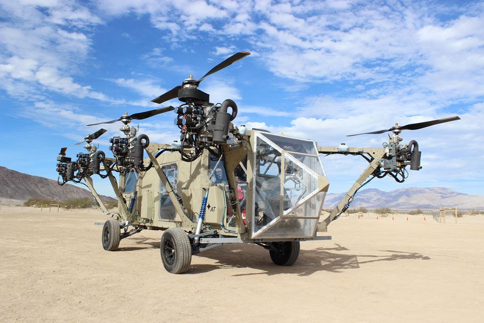 AT Transformer, por tierra y aire