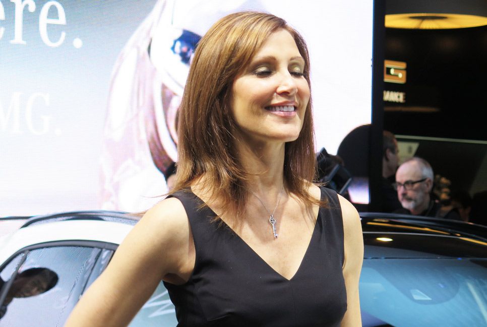 Las chicas del Salón de Detroit 2014
