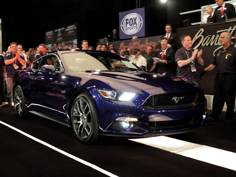 La subasta del primer Ford Mustang nuevo