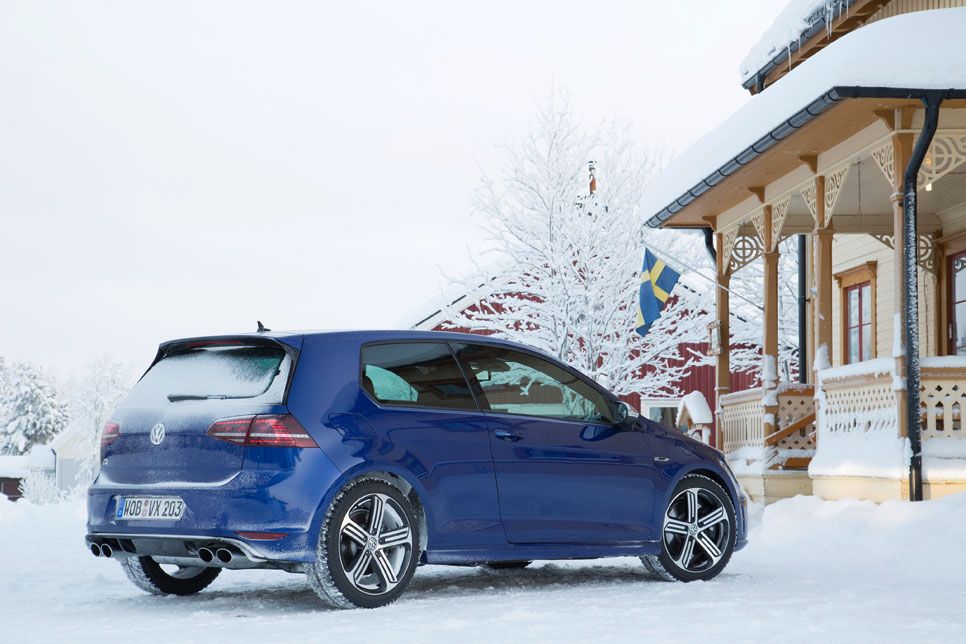 Prueba del Volkswagen Golf R