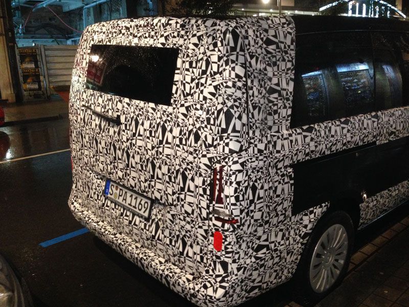La nueva Mercedes Viano, pillada