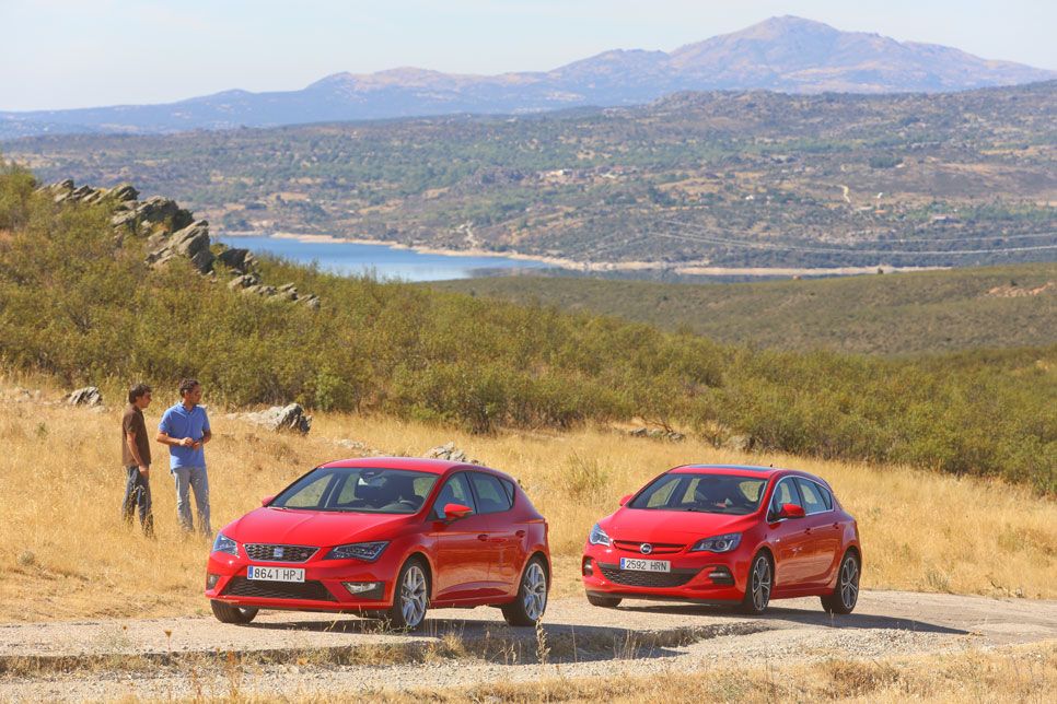 Comparativa: Opel Astra CDTi biturbo vs Seat León TDI FR