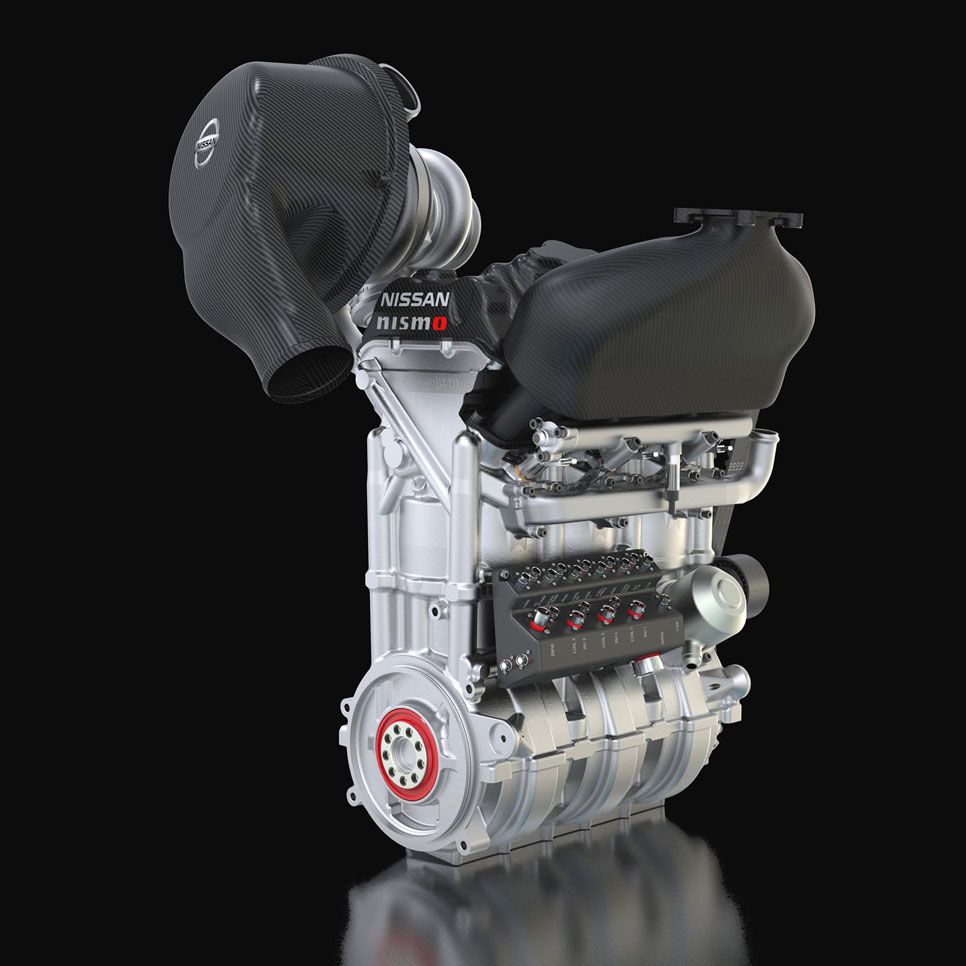 Motor de gasolina 1.5 de 400 CV para el Nissan ZEOD RC