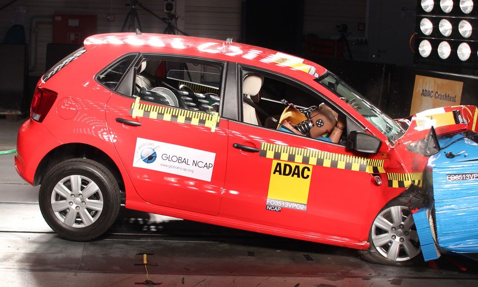 Los coches indios suspenden en las pruebas de choque