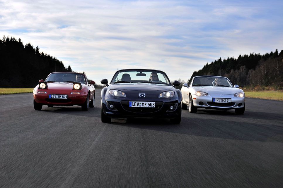 El Mazda MX-5 cumple 25 años
