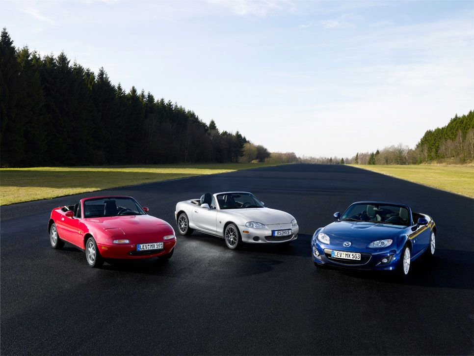 El Mazda MX-5 cumple 25 años