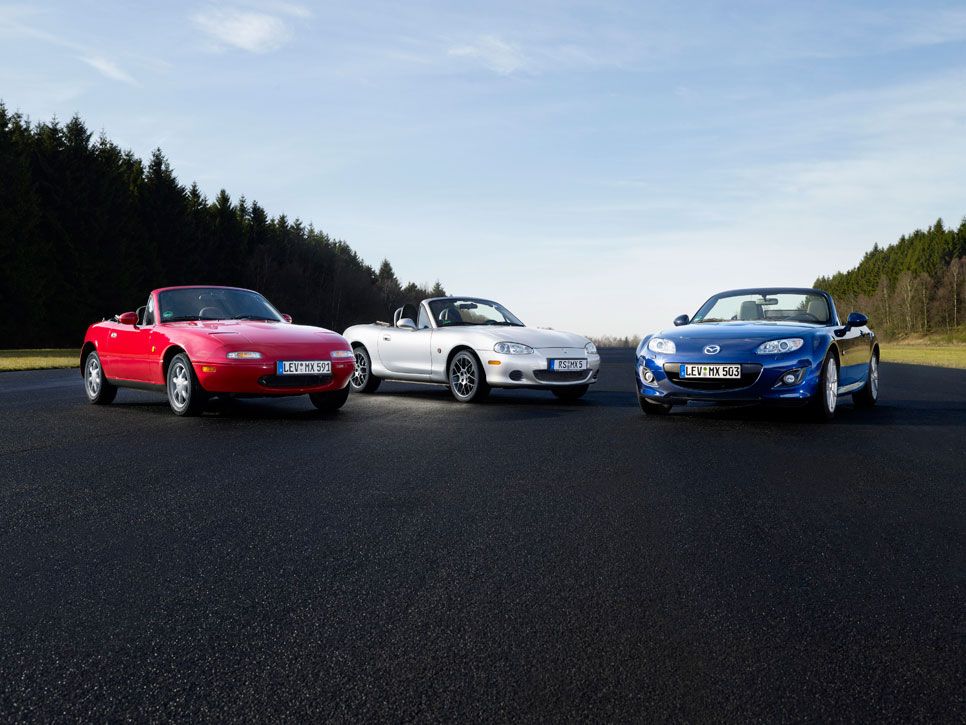 El Mazda MX-5 cumple 25 años