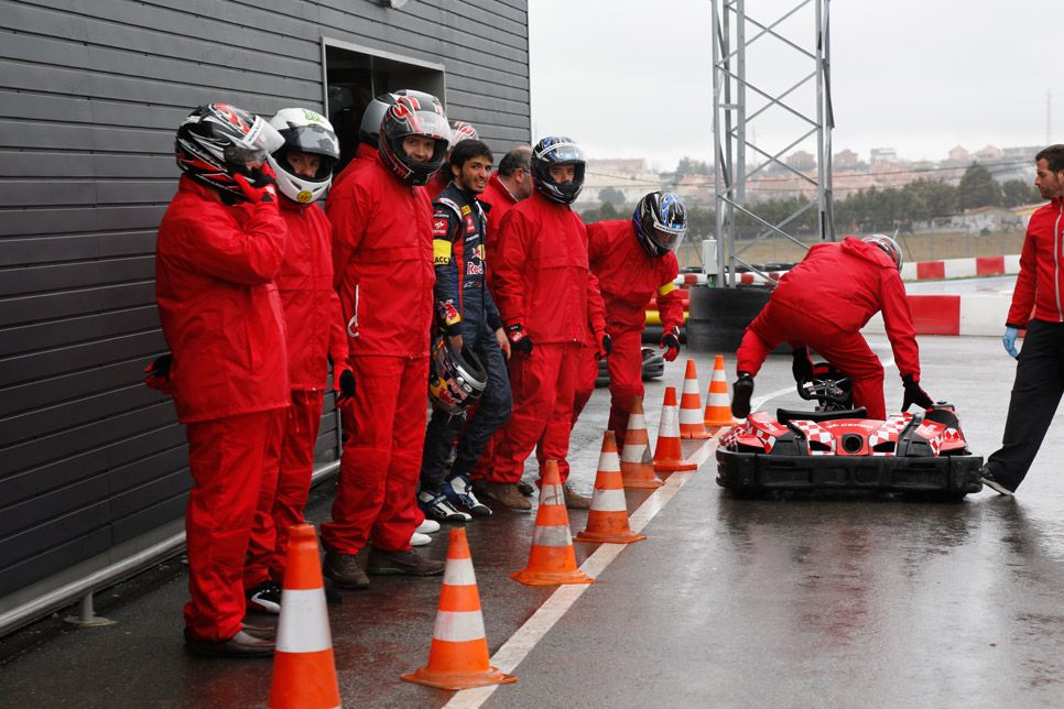 Una jornada de karting con los pilotos CEPSA