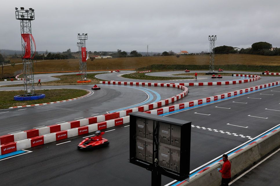 Una jornada de karting con los pilotos CEPSA