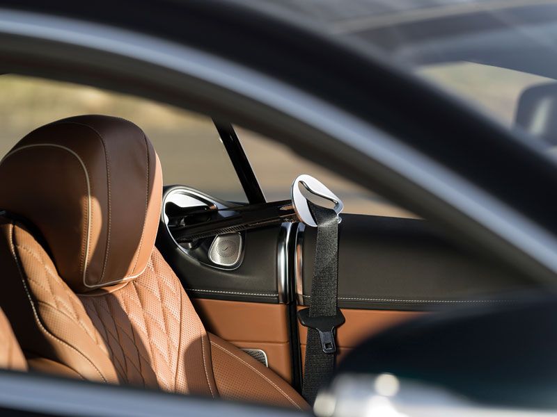 Mercedes Clase S Coupé interior