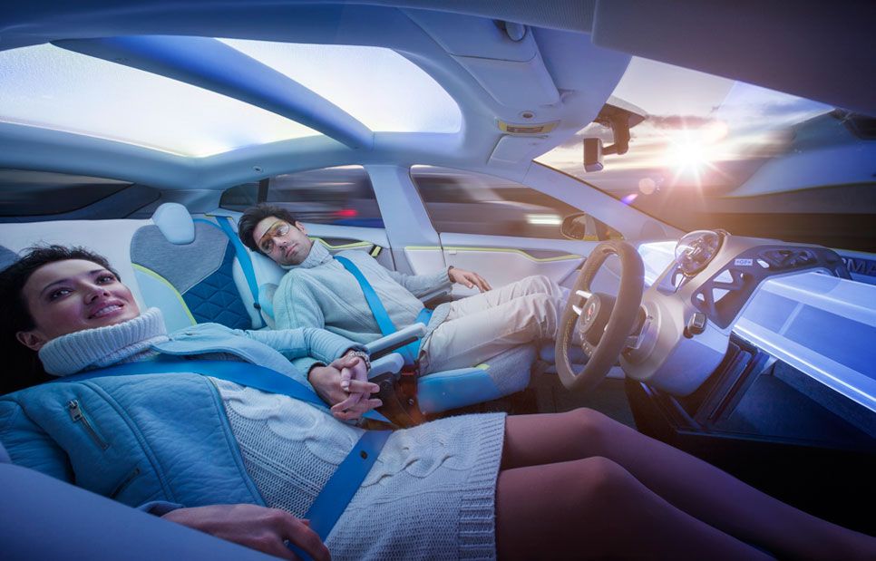 Rinspeed XchangE, el coche autonómo que mima a los ocupantes