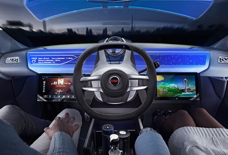 Rinspeed XchangE, el coche autonómo que mima a los ocupantes