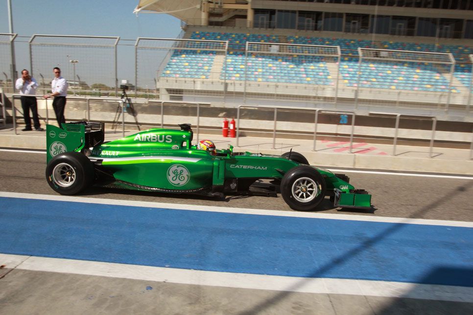 Primera jornada de tests de Fórmula 1 en Bahrein