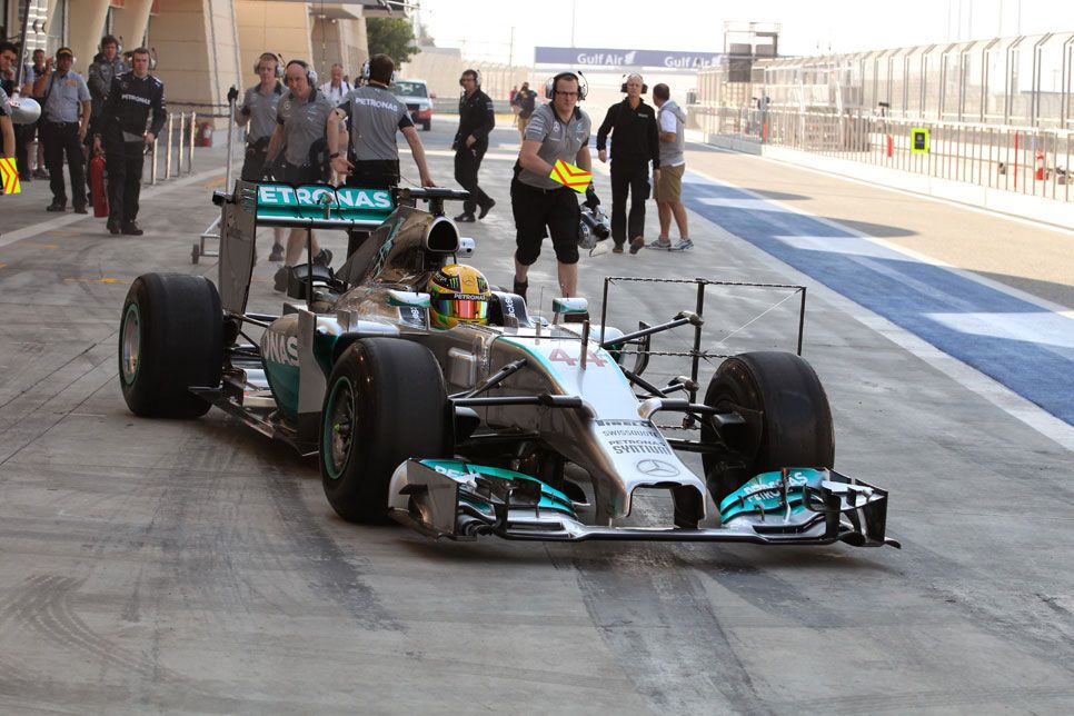 Primera jornada de tests de Fórmula 1 en Bahrein