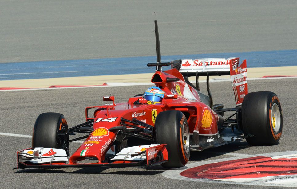 Primera jornada de tests de Fórmula 1 en Bahrein