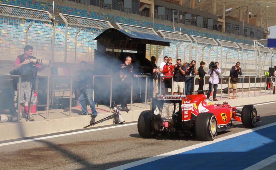 Primera jornada de tests de Fórmula 1 en Bahrein