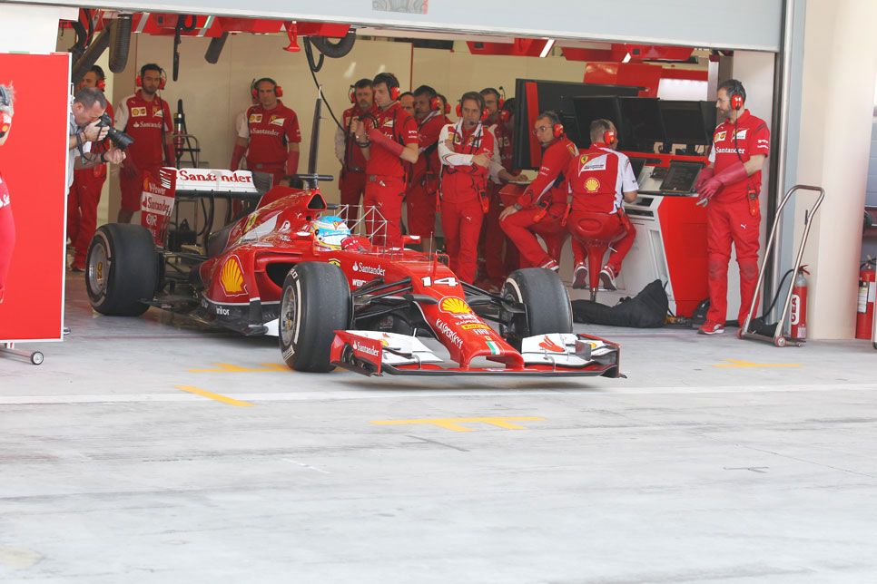 Primera jornada de tests de Fórmula 1 en Bahrein