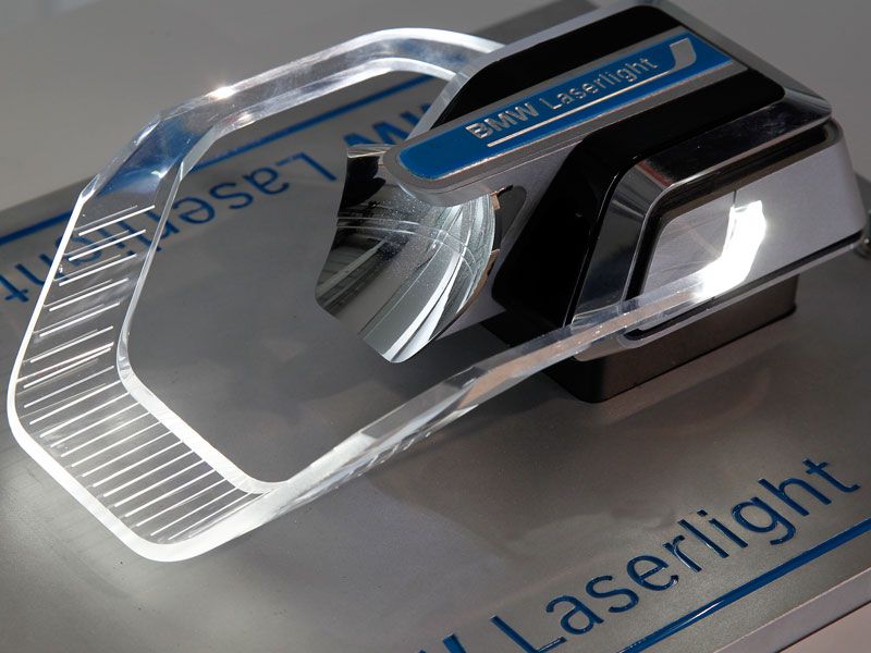 Faros de láser de BMW i8 (prototipo)