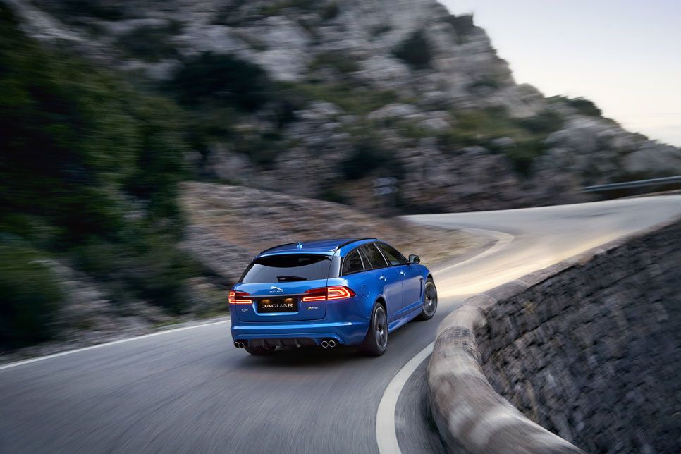 Jaguar XFR-S Sportbrake, extremo familiar