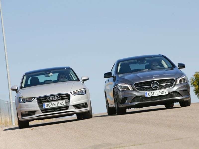 Mercedes CLA vs Audi A3 Sedan