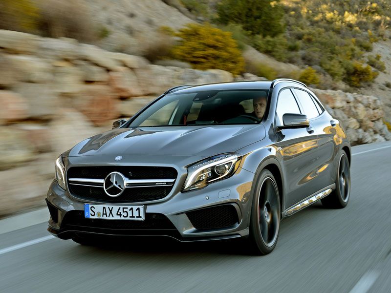 Mercedes GLA 45 AMG: contacto