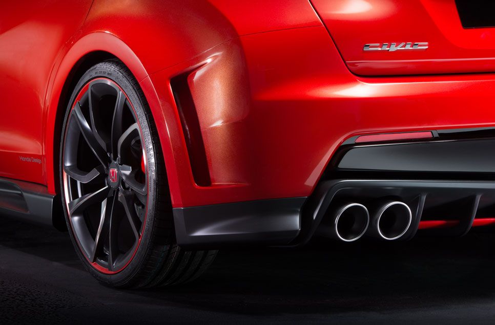 Honda Civic Type R, en el Salón de Ginebra 2014