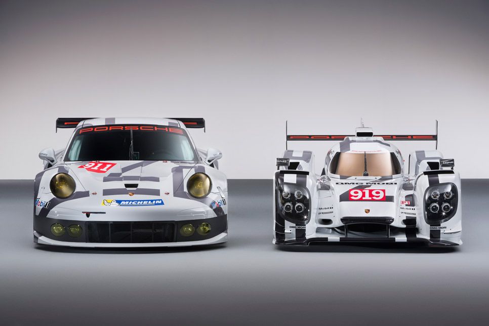 Porsche 919 Hybrid y 911 RSR