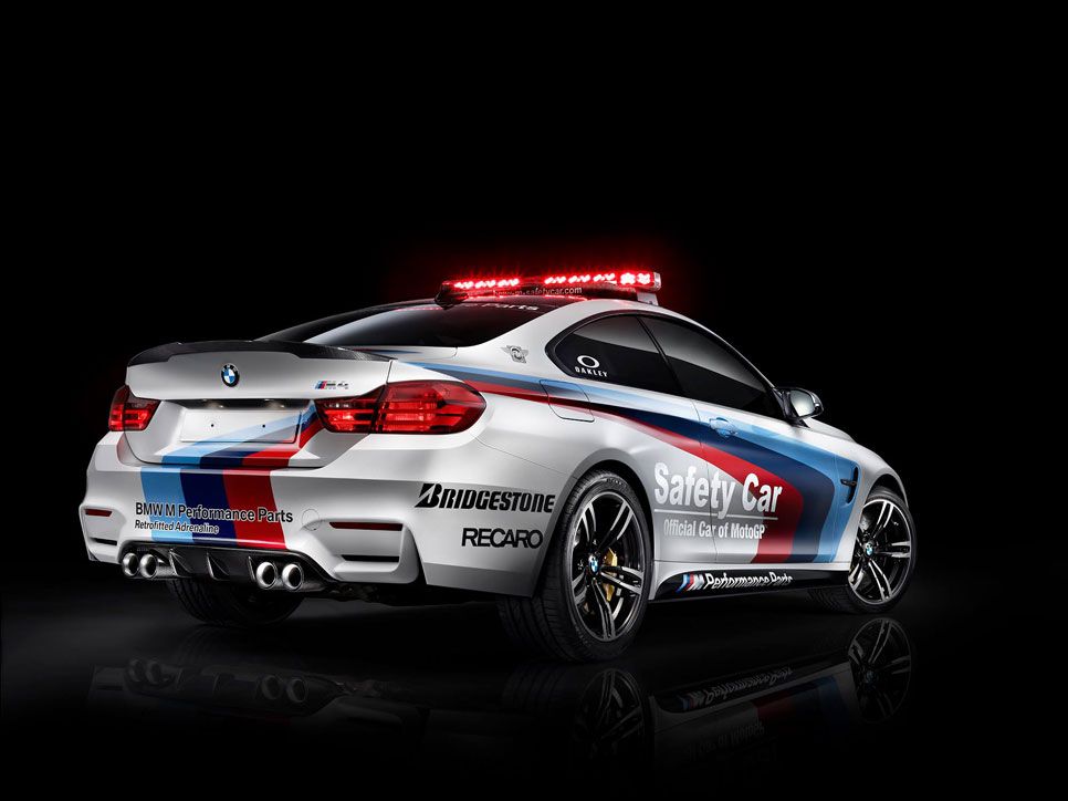 BMW M4 Coupé, 'safety car' de MotoGP